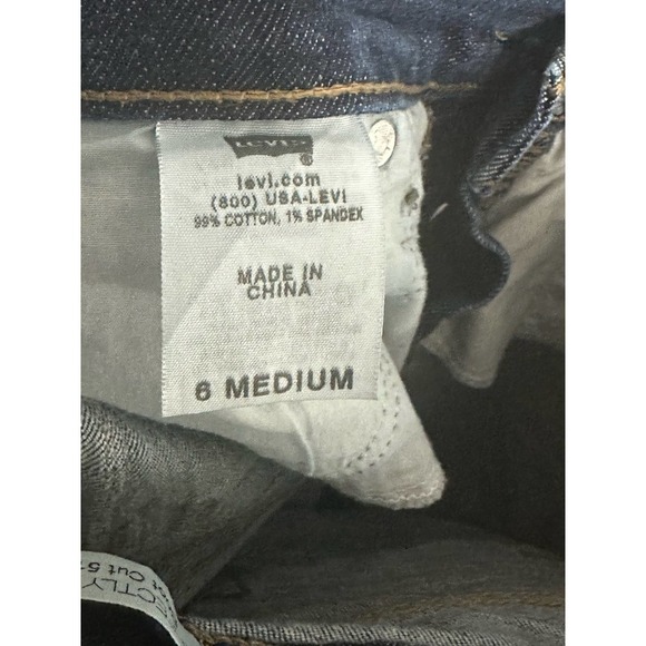 Women’s Levi’s 512 Straight Leg Size 6M Boot Cut - Picture 5 of 5
